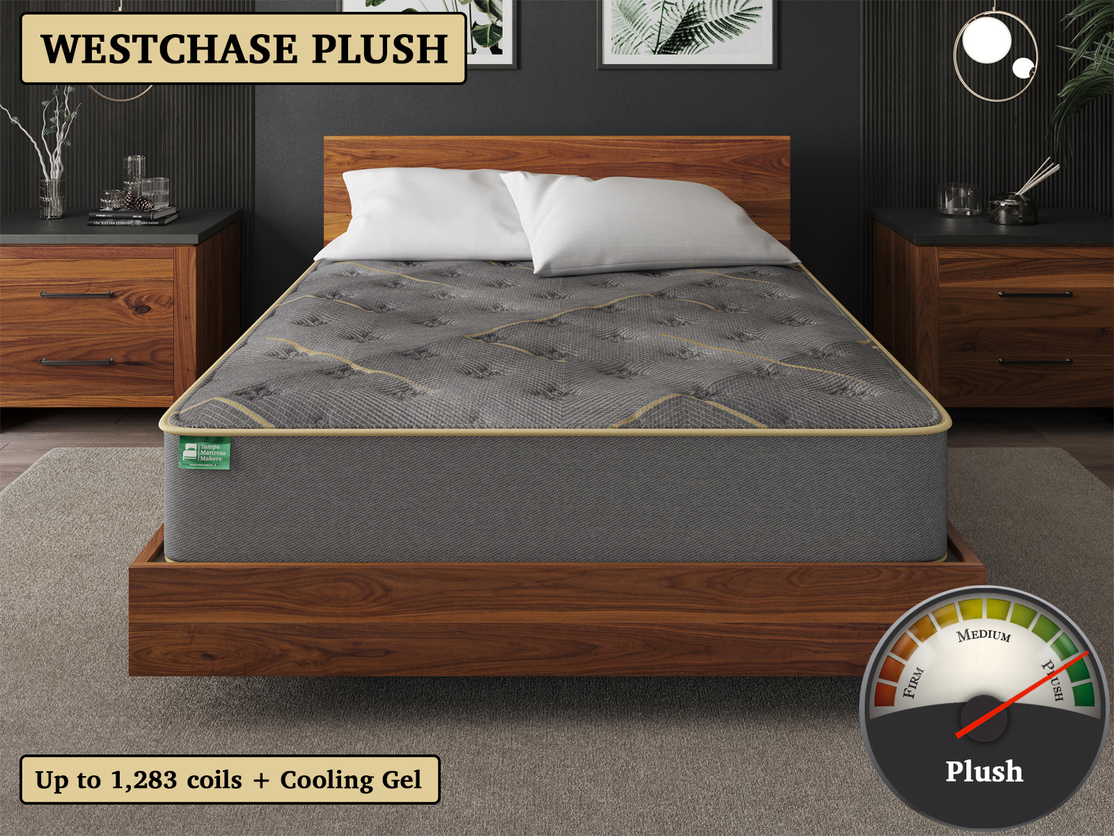 Westchase Plush Gel Hybrid Mattress