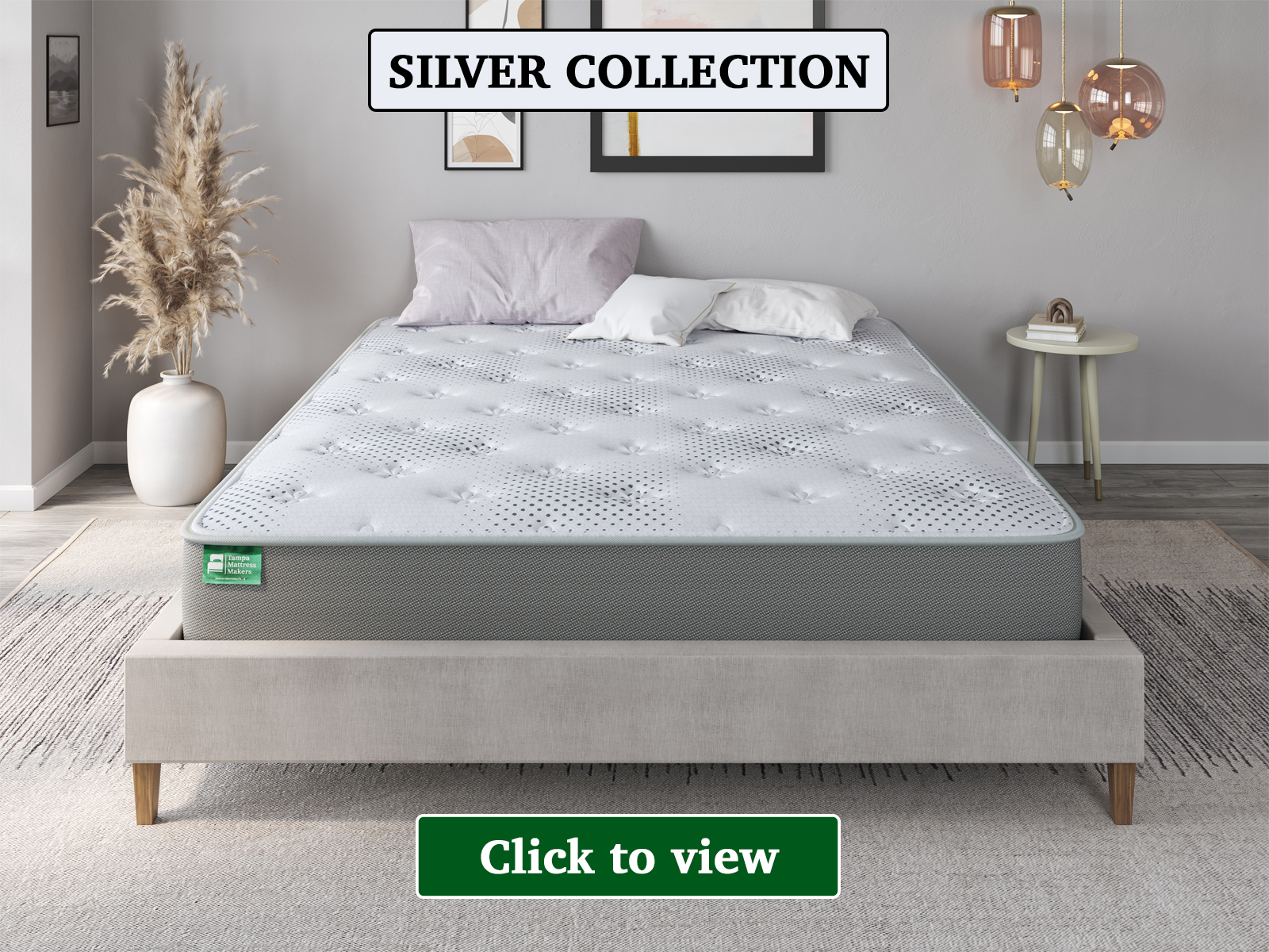 Silver Collection Mattresses from Tampa Mattress Makers.